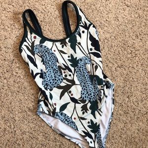 Boden One Piece Printed Swimsuit